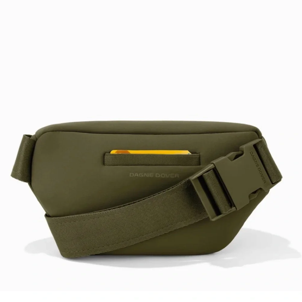 🫒 Dagne Dover Ace Neoprene belt bag-deep olive green - Picture 4 of 9